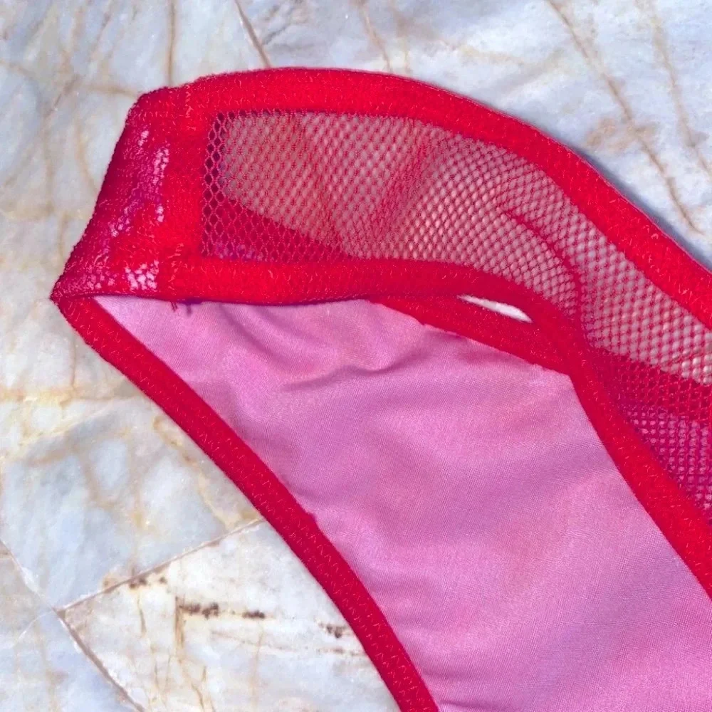 V-String Very Sexy Thong Panty Lace G-String Small‎